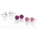 Pink Trio Stud Earrings